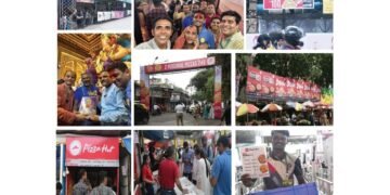 Pizza Hut Serves Up Flavor at Lalbaugcha Raja 2024