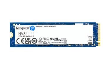 Kingston Brings Next-Gen Performance with NV3 PCIe 4.0 NVMe SSD