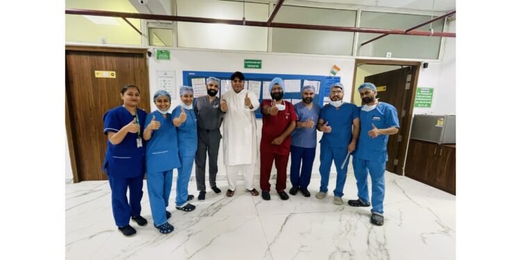Healing Hospital Chandigarh Achieves Groundbreaking Success in Sleep Apnea Surgery for High BMI Patient