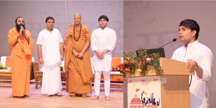 Unleashing the Power of Youth: Pavan Sindhi’s Electrifying Speech at Youth Dharm Sansad 2024