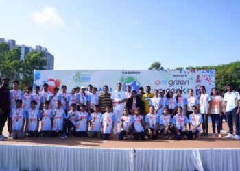 Narayana High School Advocates for Cleaner Roads at Ozone Run 2024