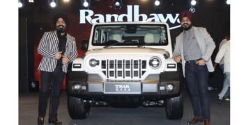 Randhawa Motors Grand unveilling of the must awaited “THAR ROXX “THE” SUV