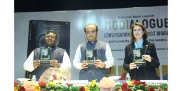 Dr Ashwin Fernandes’s book Modialogue Launched at Pradhanmantri Sangrahalaya