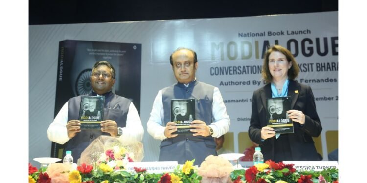 Dr Ashwin Fernandes’s book Modialogue Launched at Pradhanmantri Sangrahalaya