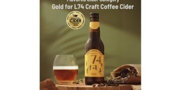 L74 Cider bags India’s First Ever Gold at International Cider Challenge, London, UK