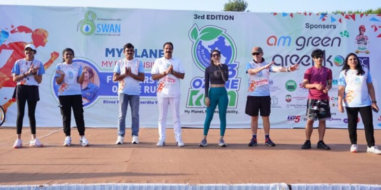 Ozone Run 2024 Champions Cleaner Roads and Environmental Action in Hyderabad