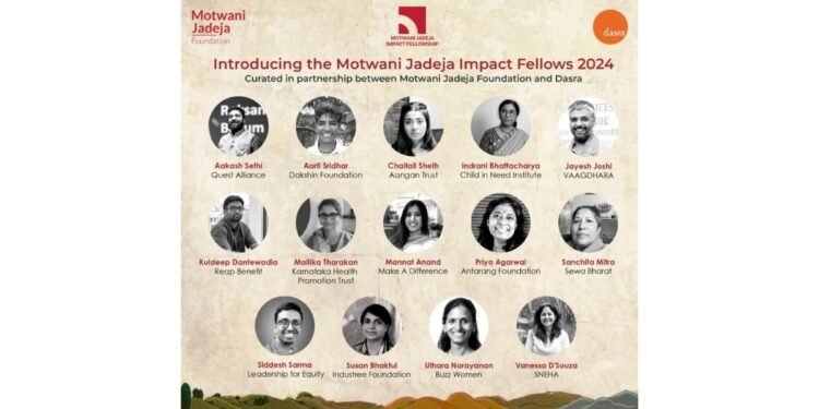 Motwani Jadeja Foundation launches Impact Fellowship to elevate India’s social impact leaders globally