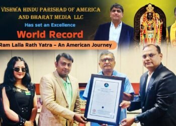 Ram Lalla Rath Yatra Breaks World Record During Its North American Expedition
