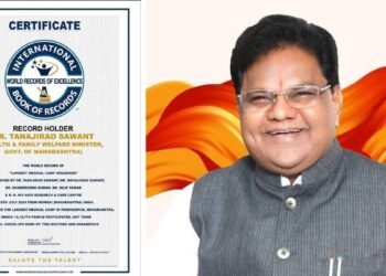 Maharashtra Health Minister Dr. Tanajirao Sawant Sets World Record with Largest Medical Camp
