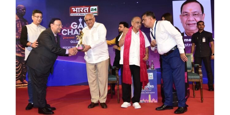 Astrologer Ramesh Khaitan Wins ‘Game Changers 2024 Award’ from Gujarat CM Bhupendrabhai Patel