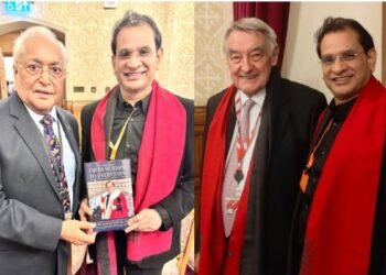 Film Producer Vinod Bachchan Honored at the House of Lords, UK Parliament