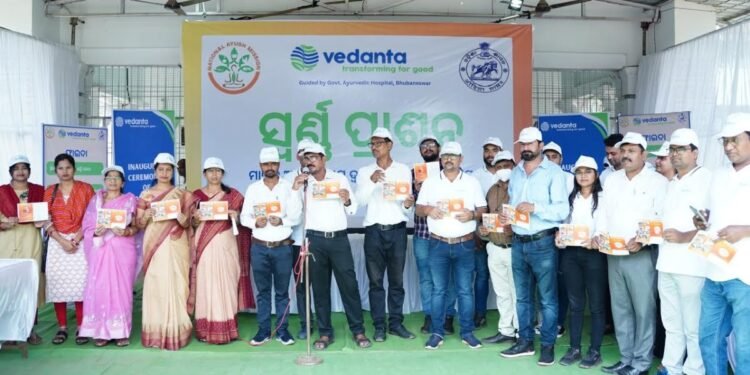 Vedanta Aluminium introduces Ayush Ministry’s “Swarna Prasan” initiative in Odisha’s Kalahandi