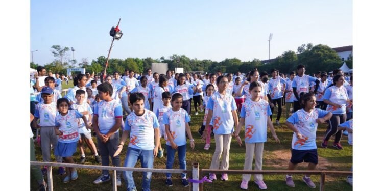Abhaya School Advocates for Cleaner Hyderabad at Ozone Run 2024