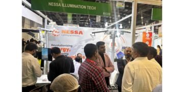 Nessa Illumination Technologies Pvt Ltd Launched Smart Light and Hybrid Solar High Mast at REI Expo 2024