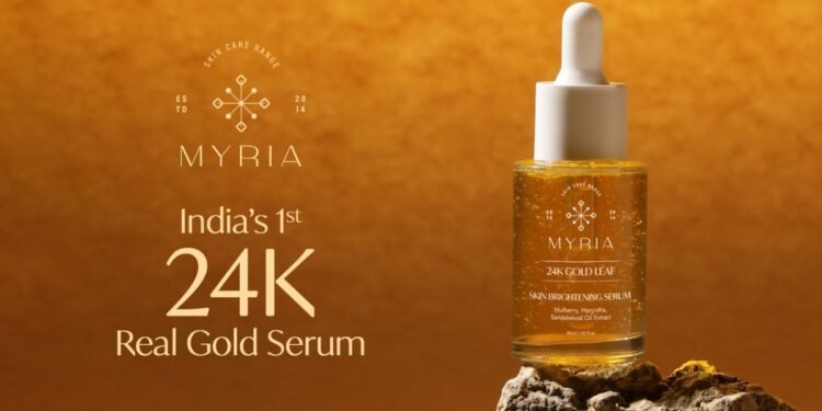 Does Your Gold Serum Have REAL Gold? Myria’s Does