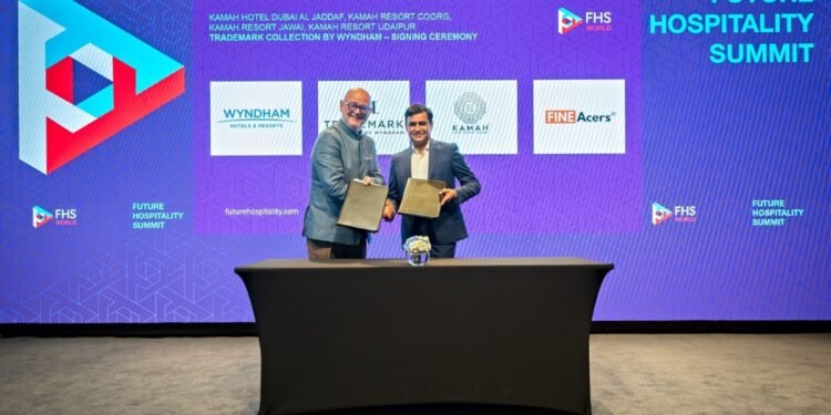 Strategic Partnership : Fine Acers Group and Wyndham Launch New Hotels in Dubai and India