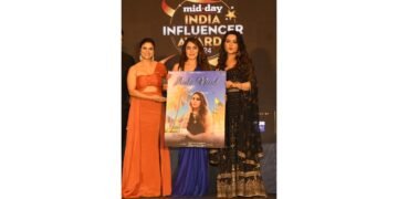 Amruta Fadnavis unveils Nikita Rawal Shines New Song Acchi Nind