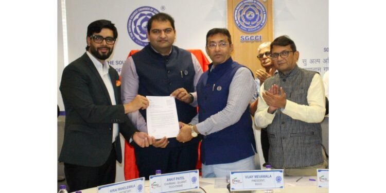 Honorary Secretary of SGCCI Nirav Mandlewala appointed Co-Chairman of FICCI CMSME Surat region