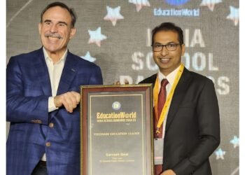 Sarvesh Goel Honored as Visionary Education Leader by Education World