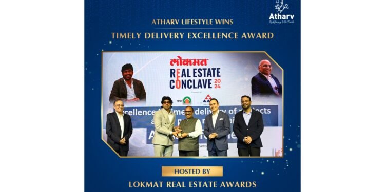 Atharv Lifestyle Honored with Excellence in Luxury Homes Award at Times Redevelopment Awards 2024