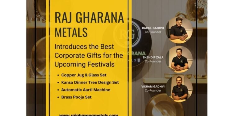 Raj Gharana Metals Introduces the Best Corporate Gifts for the Upcoming Festivals