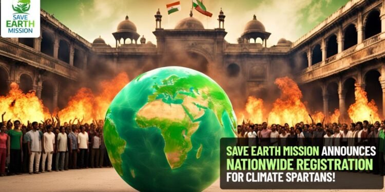 Save Earth Mission Launches Climate Spartans Registration- Become a Climate Spartan