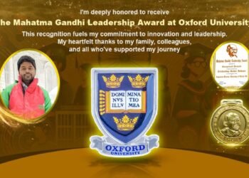 Snow Kingdom’s MD Guruprasad Puvvadi Receives Prestigious Leadership Award at Oxford