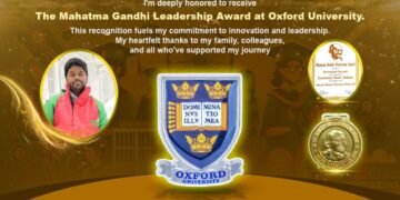 Snow Kingdom’s MD Guruprasad Puvvadi Receives Prestigious Leadership Award at Oxford