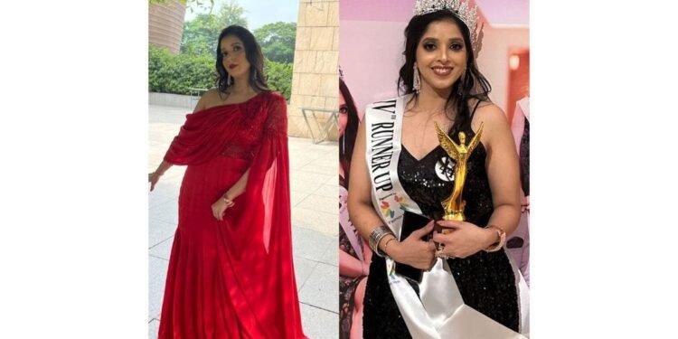 Shilpi Jain crowned as the 4th Runner-up at the Mrs. India Asia 2024 pageant