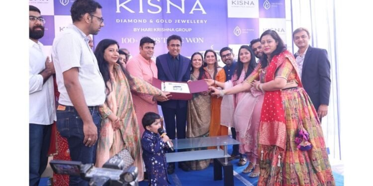 50th Exclusive Showroom: KISNA Diamond & Gold Jewellery Achieves a Major Milestone Across India