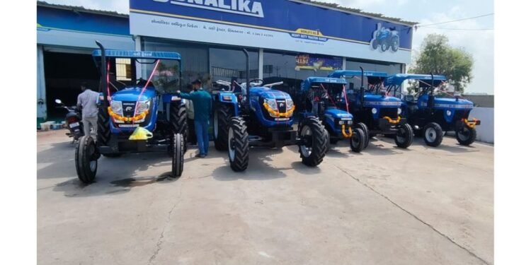 Sonalika Records Highest-Ever Domestic YTD Sales of 63,136 Tractors,  Achieving 7X Industry Growth