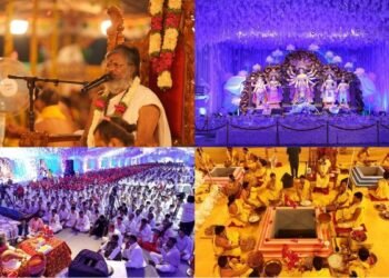 Navratri Mahotsav at Krishnagiri, Tamil Nadu Under the guidance of Saint Vasant Vijay Ji Maharaj