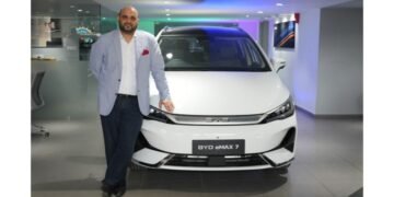 BYD India Launches All-Electric MPV eMax 7 at Cargo E Mobility, Starting at Rs 26.90 Lakh