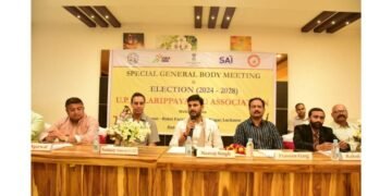 Neeraj Singh Elected President of UP Kalaripayattu Association, Rahul Gupta Takes Charge as VC