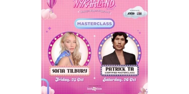 Everything You Need to Know About Sofia Tilbury and Patrick Ta’s Masterclasses at Nykaaland 2.0