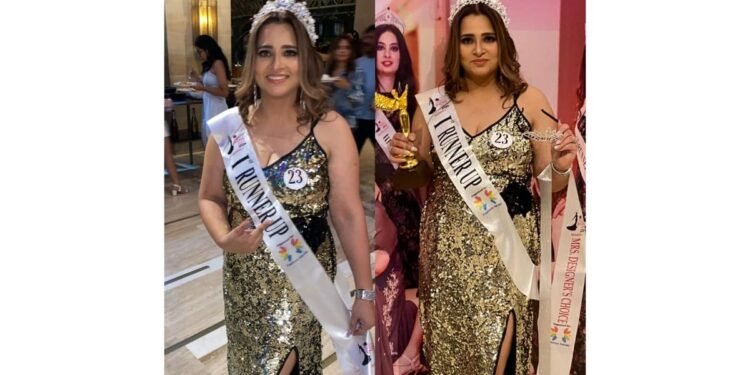 Cheena Maggo Won The Title Of First Runner-up at Mrs. India Asia 2024 Beauty Pageant