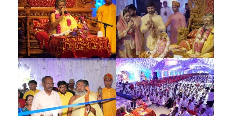 The Grandest Navratri Mahotsav Led by National Saint Vasant Vijay Ji Maharaj Garners Global Attention