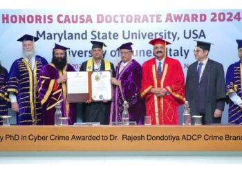 Honorary Doctorate Conferred to Dr. Rajesh Dandotiya: A Beacon of Cyber Crime Awareness in Indore