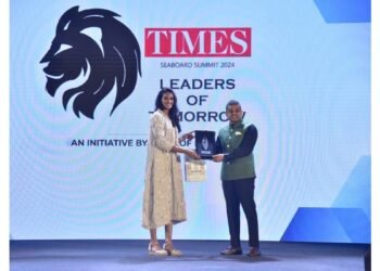 White Lotus Founder & CEO, Pavan Kumar, felicitated at Times Leaders of Tomorrow
