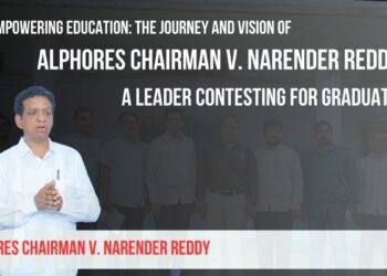 Alphores Chairman V. Narender Reddy Announces Candidacy for Graduate MLC Elections