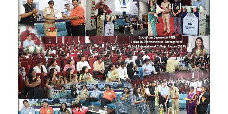 MBA in Pharmaceutical Management Inauguration Held at Oxford International College, Indore