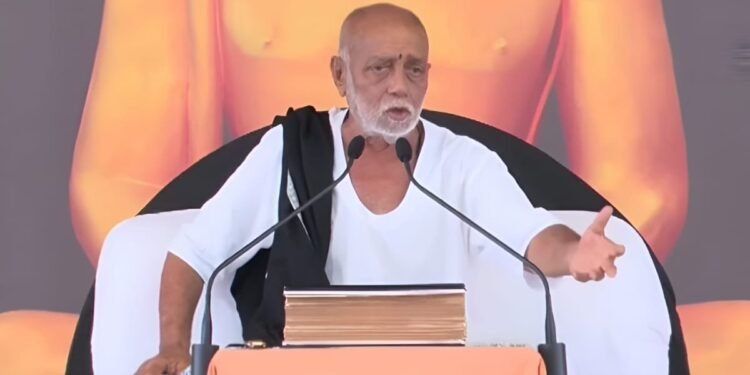Morari Bapu Expresses Gratitude For Construction Of Road Leading to Kakidi