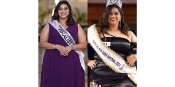 Jennifer Rosario Crowned Maven Ms Plus Size Super National 2024 at Plus Size India 2024