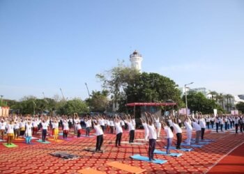 International Yoga Day 2024 in Puducherry – Padma Jaiswal IAS