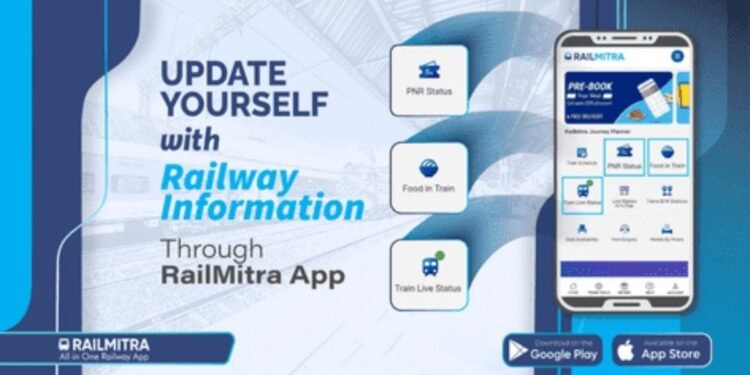 Update yourself with Railway Information through RailMitra app