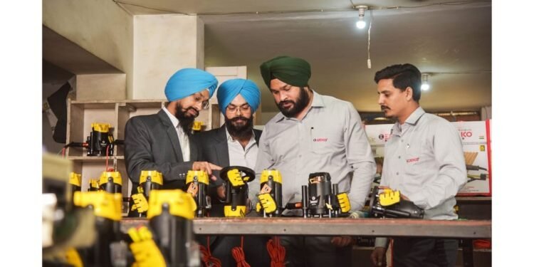 Endico Electric Hand Router Machine Revolutionizing Woodworking in India