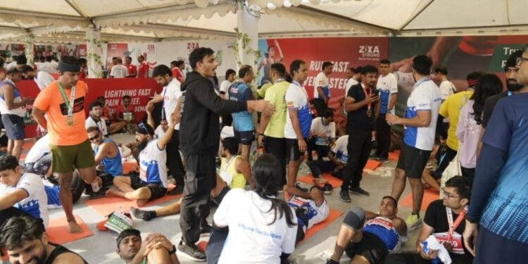 ZIXA Strong’s Landmark Gujarat Launch as Pain Relief Partner of Adani Ahmedabad Marathon