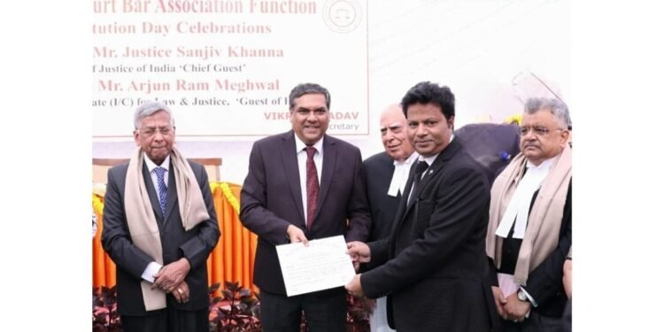 Dr. Amar Shahabuddin Mulla Honored on Constitution Day for Legal Contributions