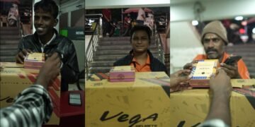 Helmet Distribution Campaign for Delivery Partners by Vega X AOB X Possibilitea