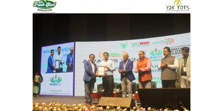 Fresh Start Wellness Cafe and Y2K Tots Foundation Honoured Nationally for Millet Malnutrition efforts